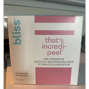 BLISS That’s Incredi-peel Spa-Strength Glycolic Resurfacing Pads